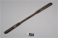 藏品(雕刻木杵)的圖片